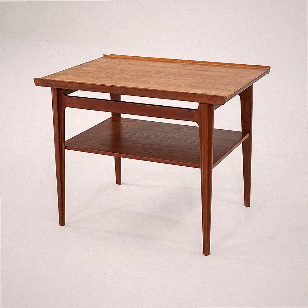 1950s Finn Juhl for France & Son 500 Series Side or End Table Teak 20x28 inches