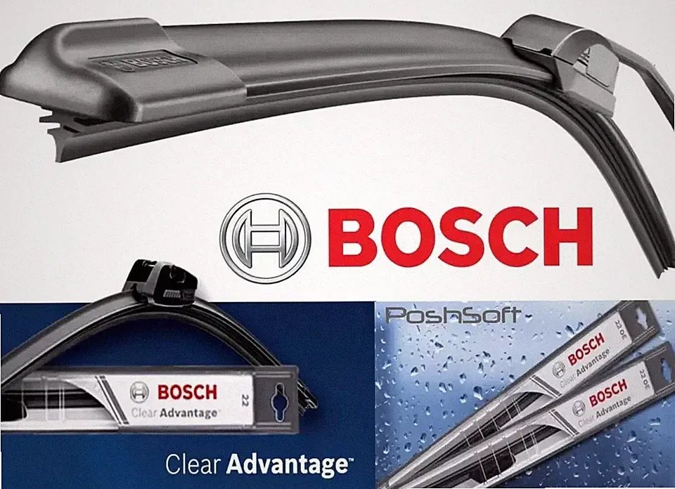 28CA Bosch Windshield Wiper Blade Front Driver + Passenger Side for VW MB Left